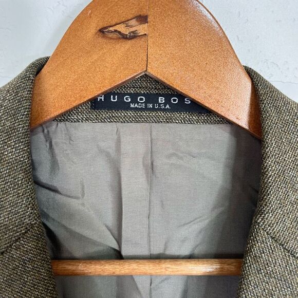 Hugo Boss X Loro Piana Mens blazer size 40 R 100 Virgin Wool Made in USA - Picture 4 of 16